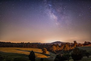 hanging rock, Milky Way, nc, North Carolina