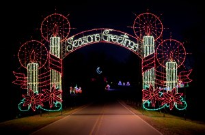 tanglewood, festival of lights, Clemmons, North Carolina, holiday, Christmas, attraction