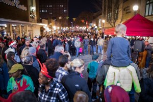Greensboro, festival of lights, nc, december
