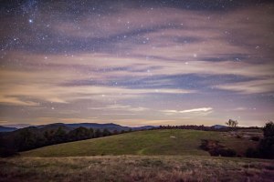 doughty park, North Carolina, starry night, stars, moon