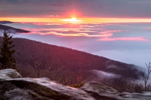 beacon heights. blue ridge parkway, North Carolina