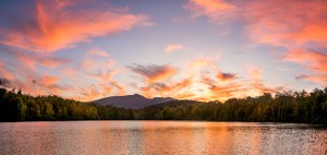 sunset, price lake